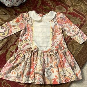 La fleur & lê papillon dress size 2t